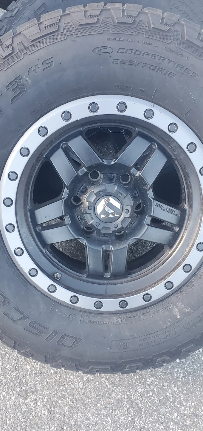 Cooper Discoverer AT3 4S Tires with Fuel Rims - photo 2