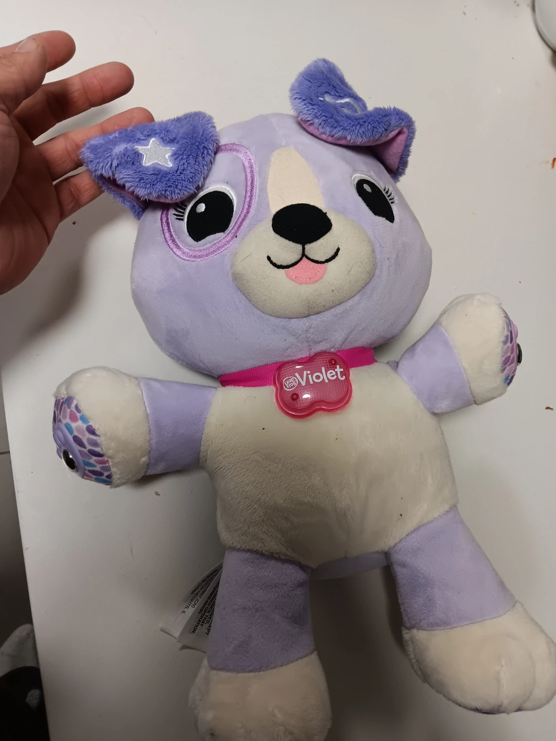 LeapFrog Violet Plush Dog Toy🧡