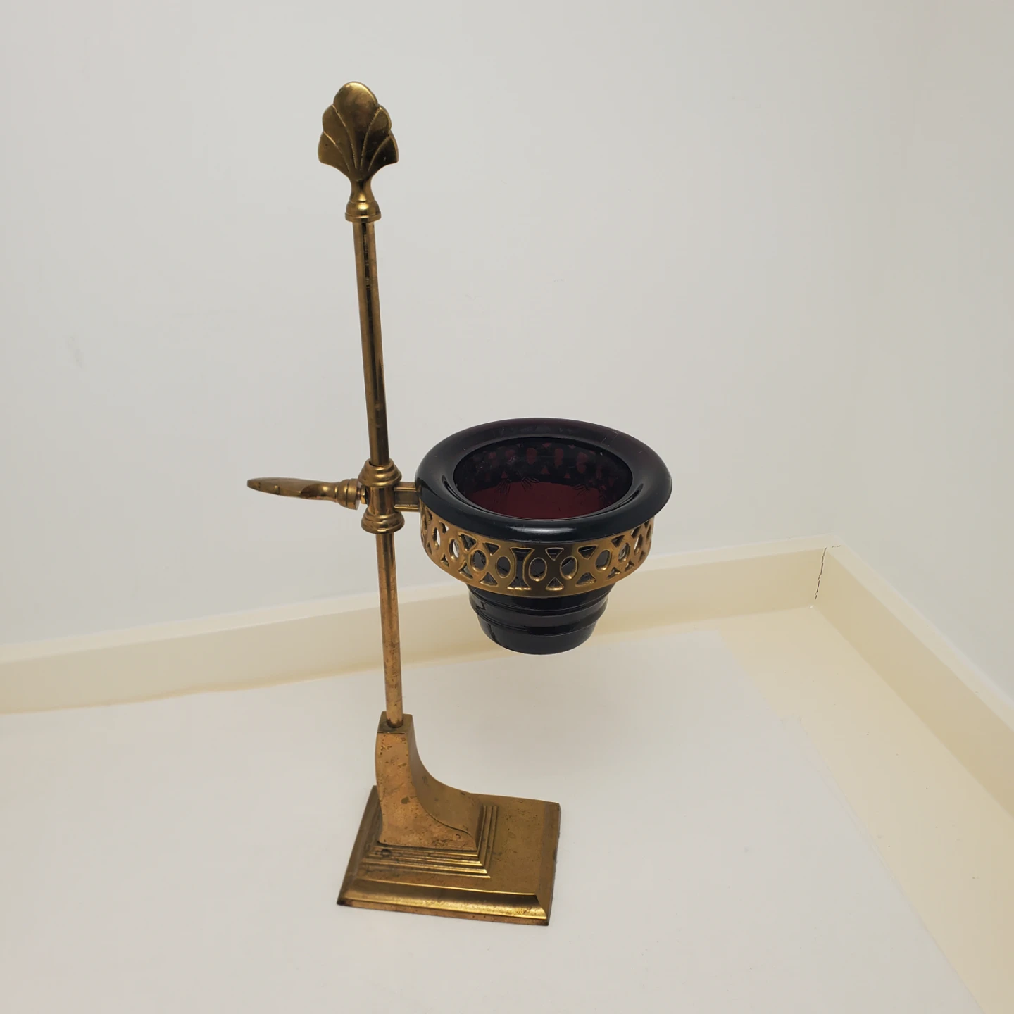 Vintage Brass adjustable Candle Holder 🥕 - photo 3