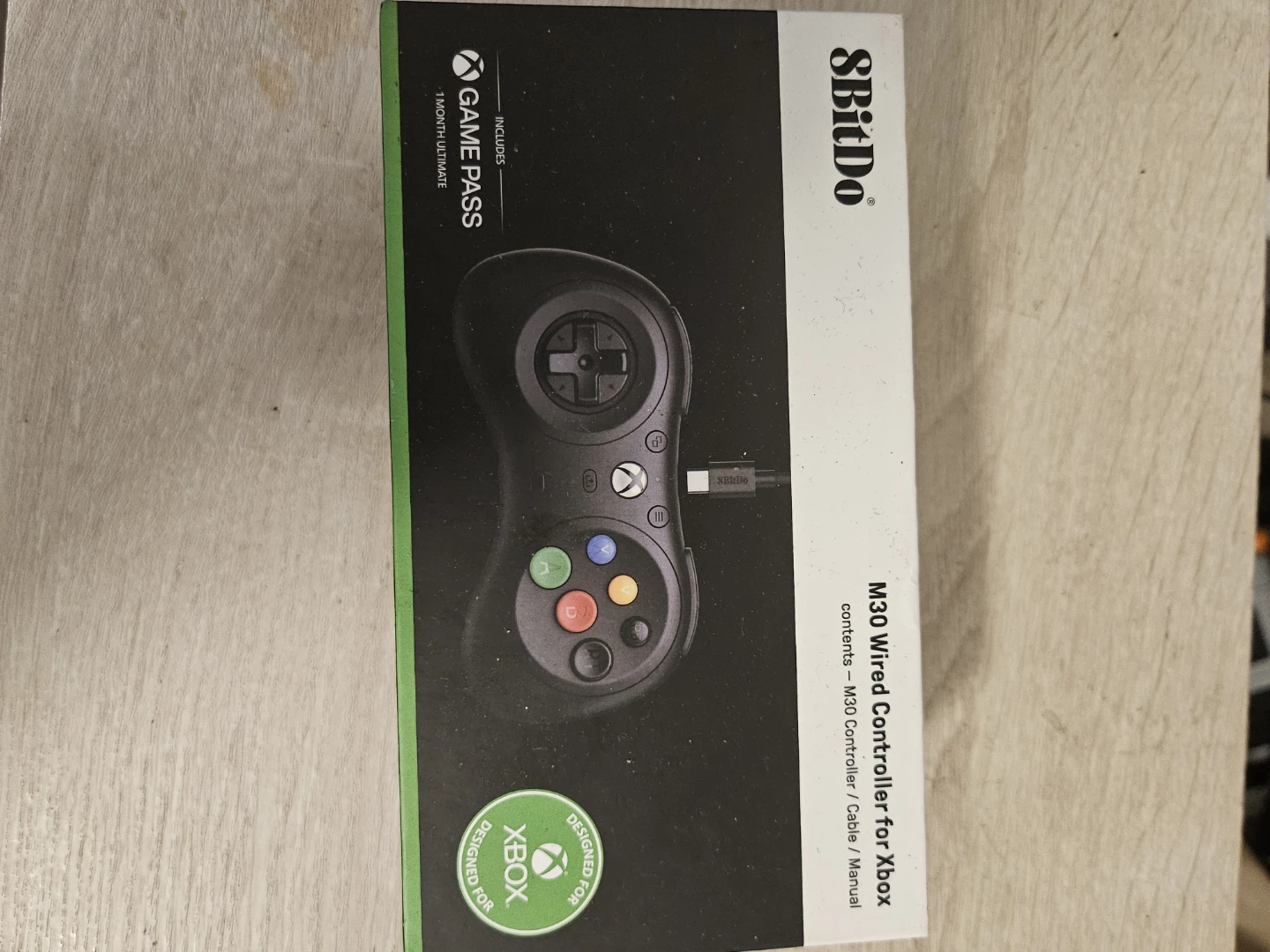 8BitDo M30 Wired Controller for Xbox