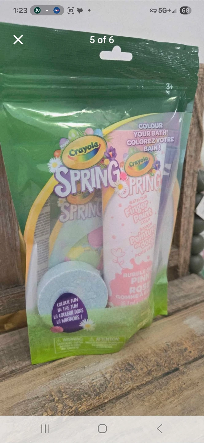 Crayola Spring Bath Set! Perfect for Easter! - photo 4