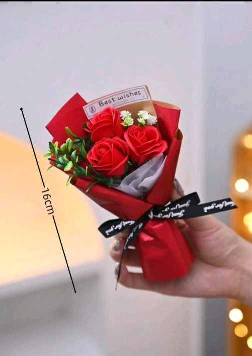 Mini Soap Rose Bouquet - photo 2
