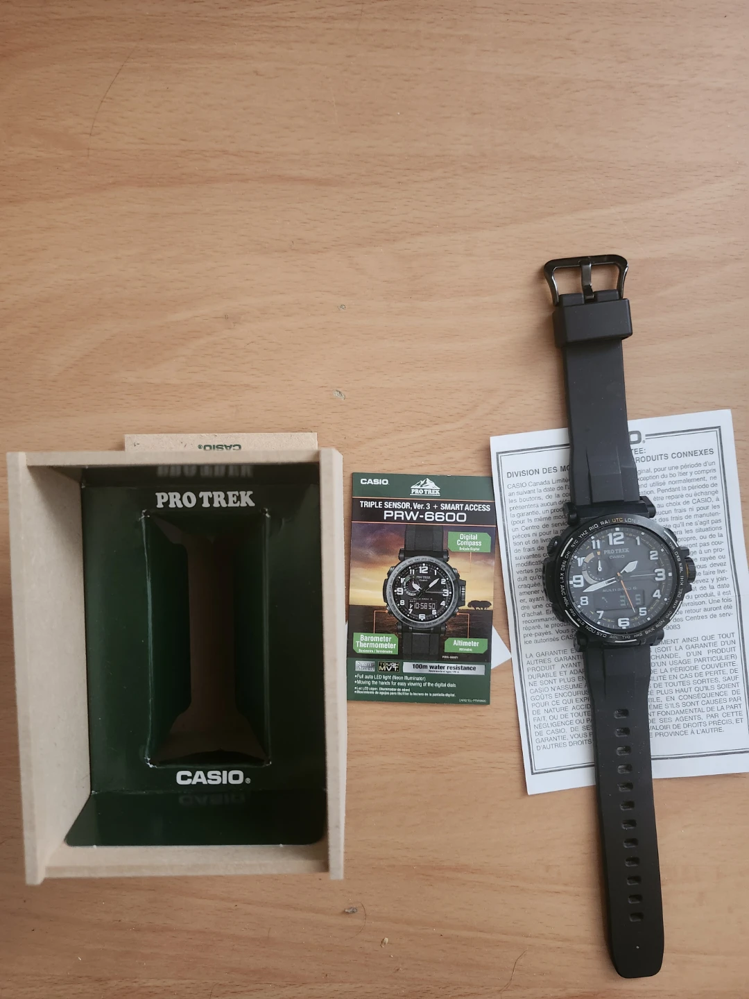 Casio Pro Trek Triple Sensor Smart Access Watch - photo 2