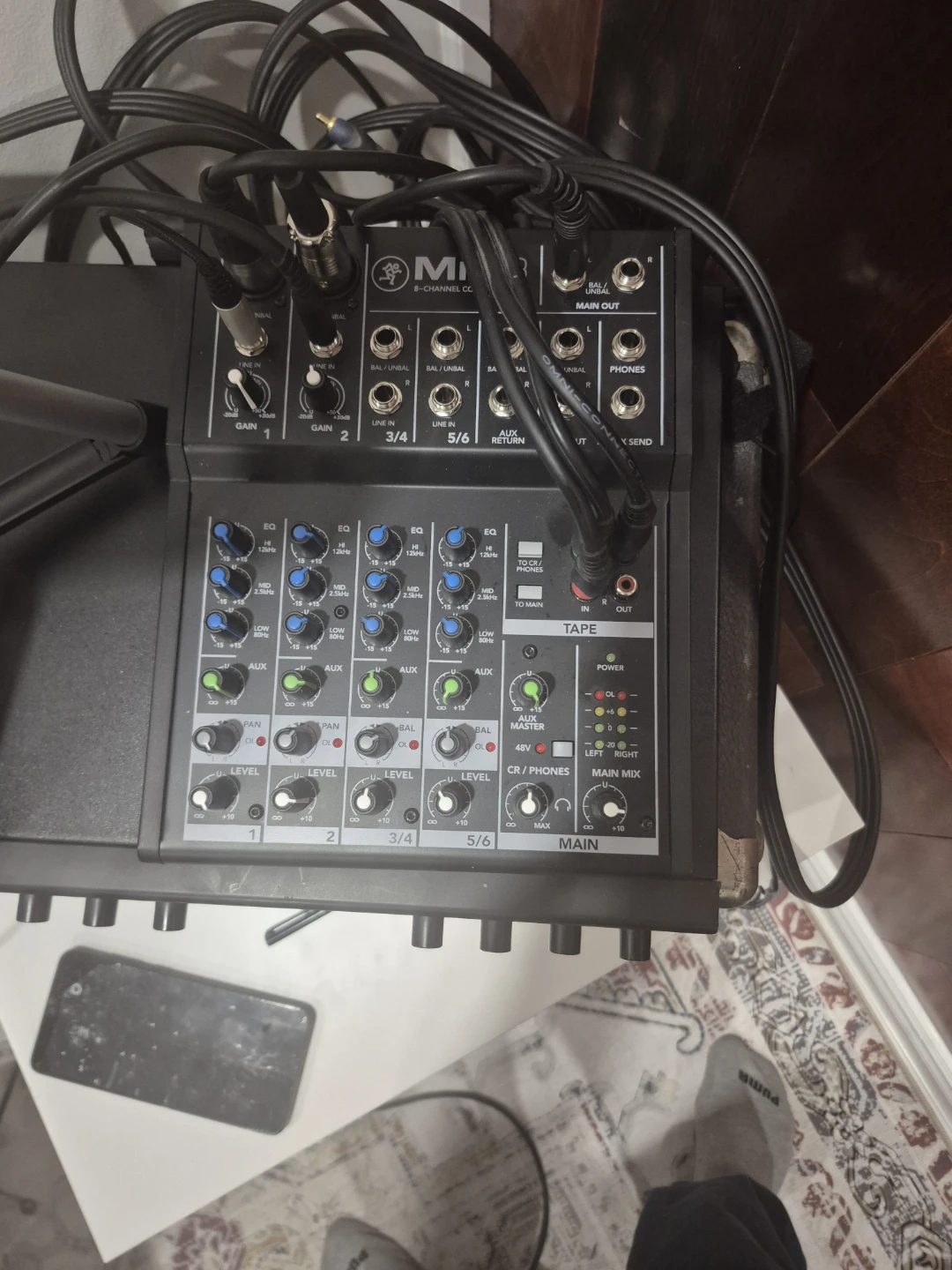 Mackie 8-Channel Compact Mixer