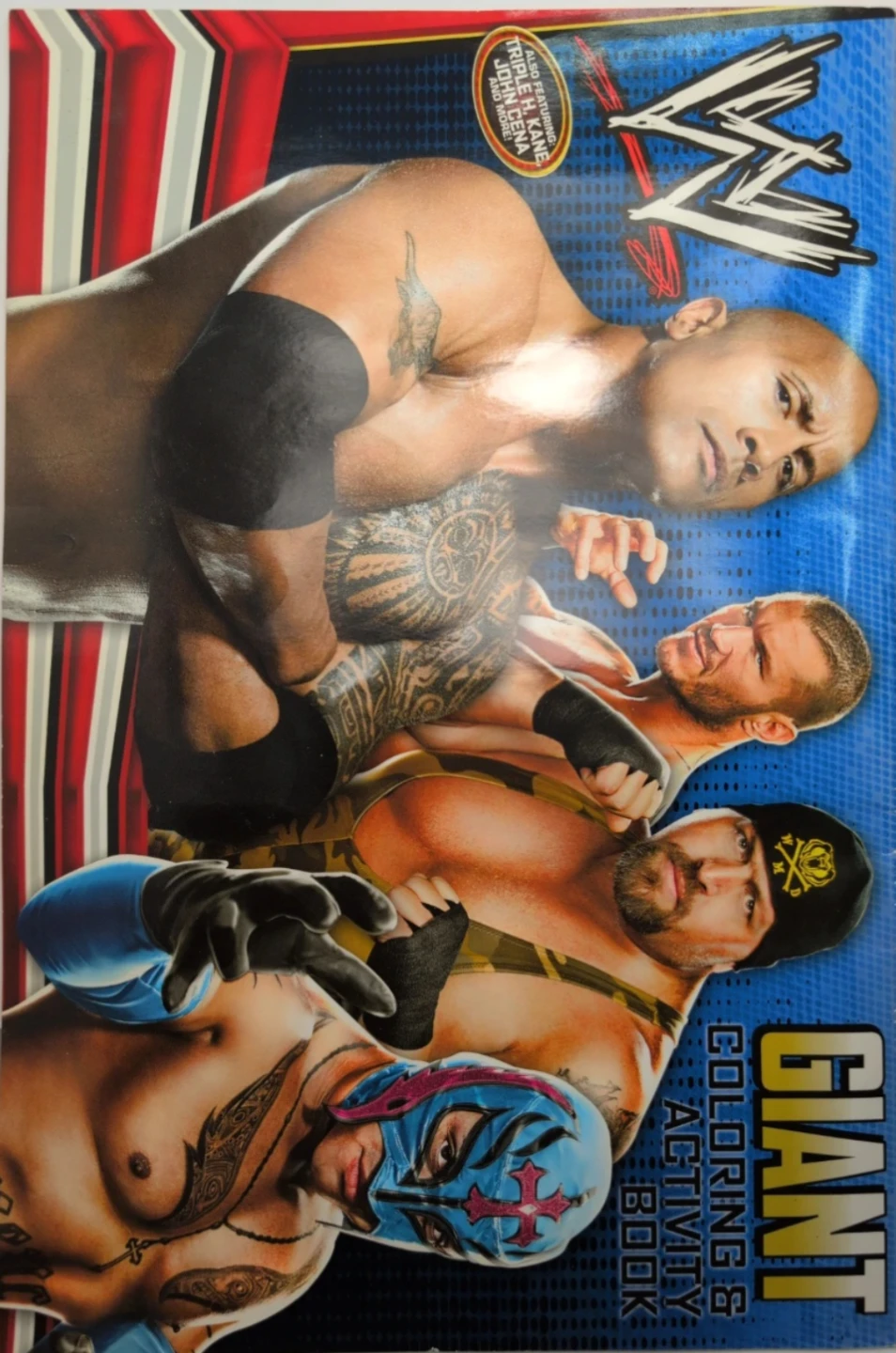 WWE Giant Coloring & Activity Book - photo 2