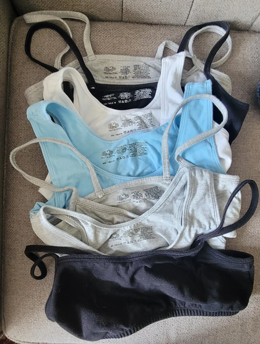 FREE 7 Fruit of the Loom Tank Tops