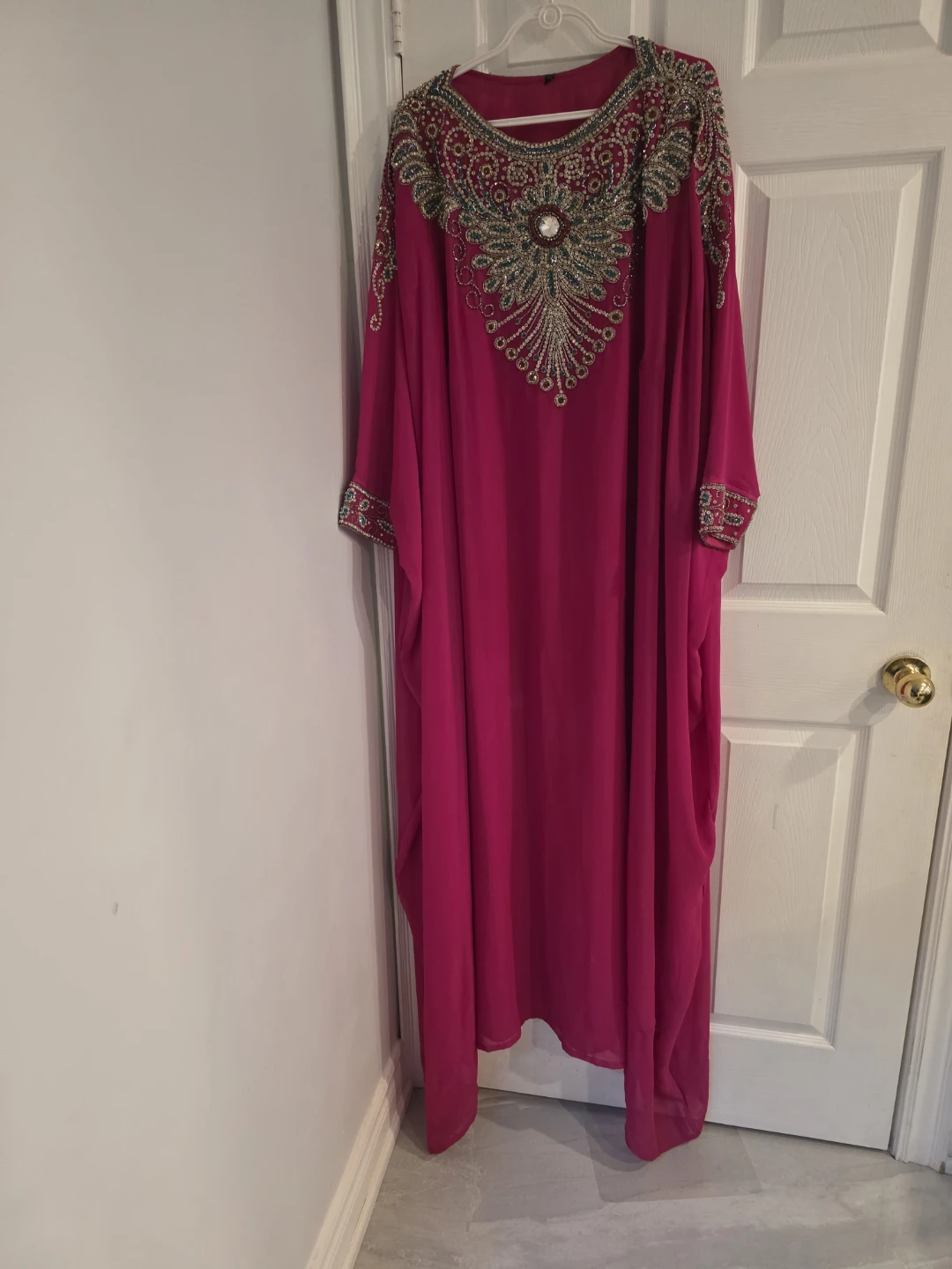Elegant Pink Kaftan Dress for Sale - photo 2