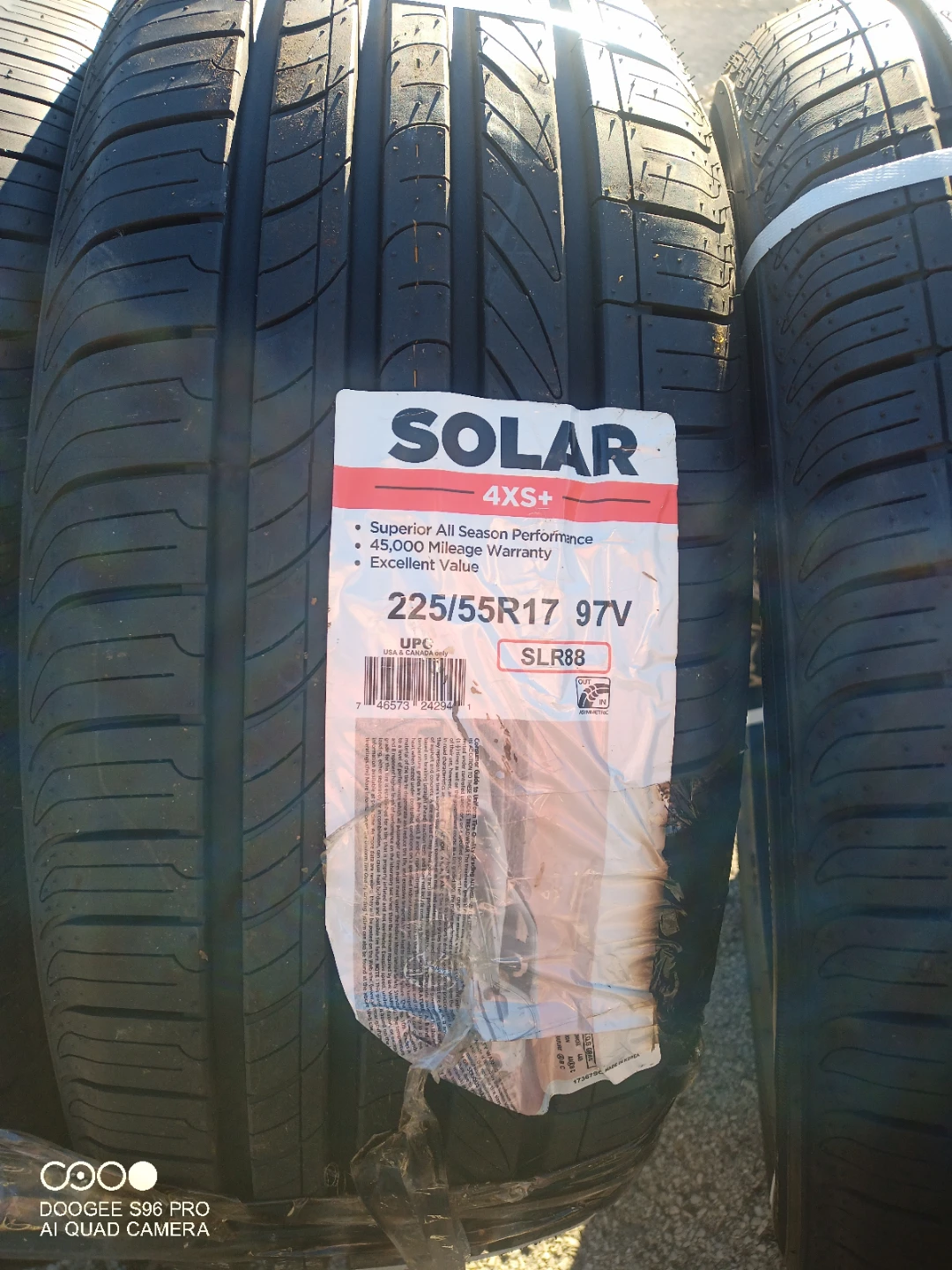 SOLAR 4XS+ 225/55R17 97V Tires (Set of 4) - photo 4