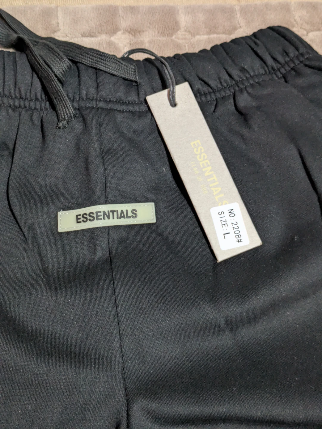 Essentials Fear of God Black Hoodie and Sweatpants Set - photo 4