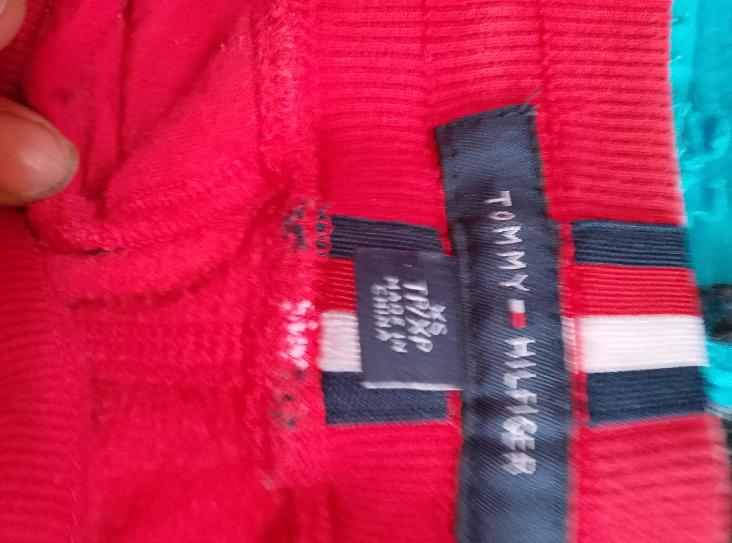 Tommy Hilfiger Red Sweatpants Size XS - photo 3