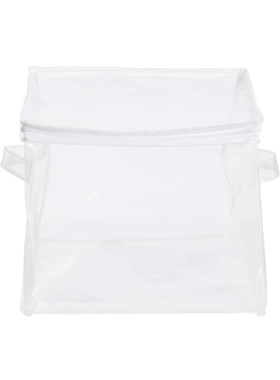 Clear Storage Boxes with Zippers (Set of 3) - photo 2