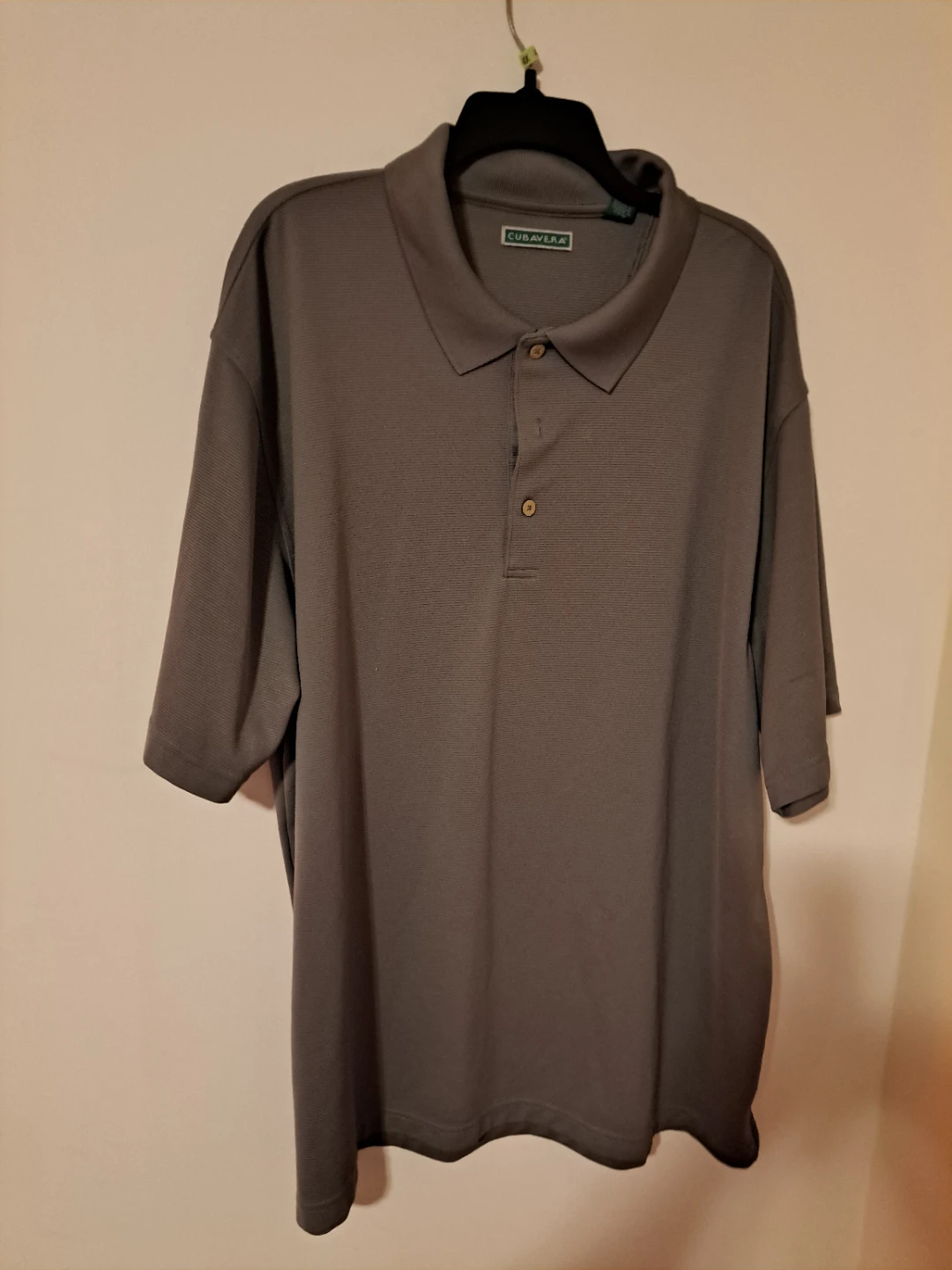 CUBANVERA 3XT Men's Gray Polo Shirt