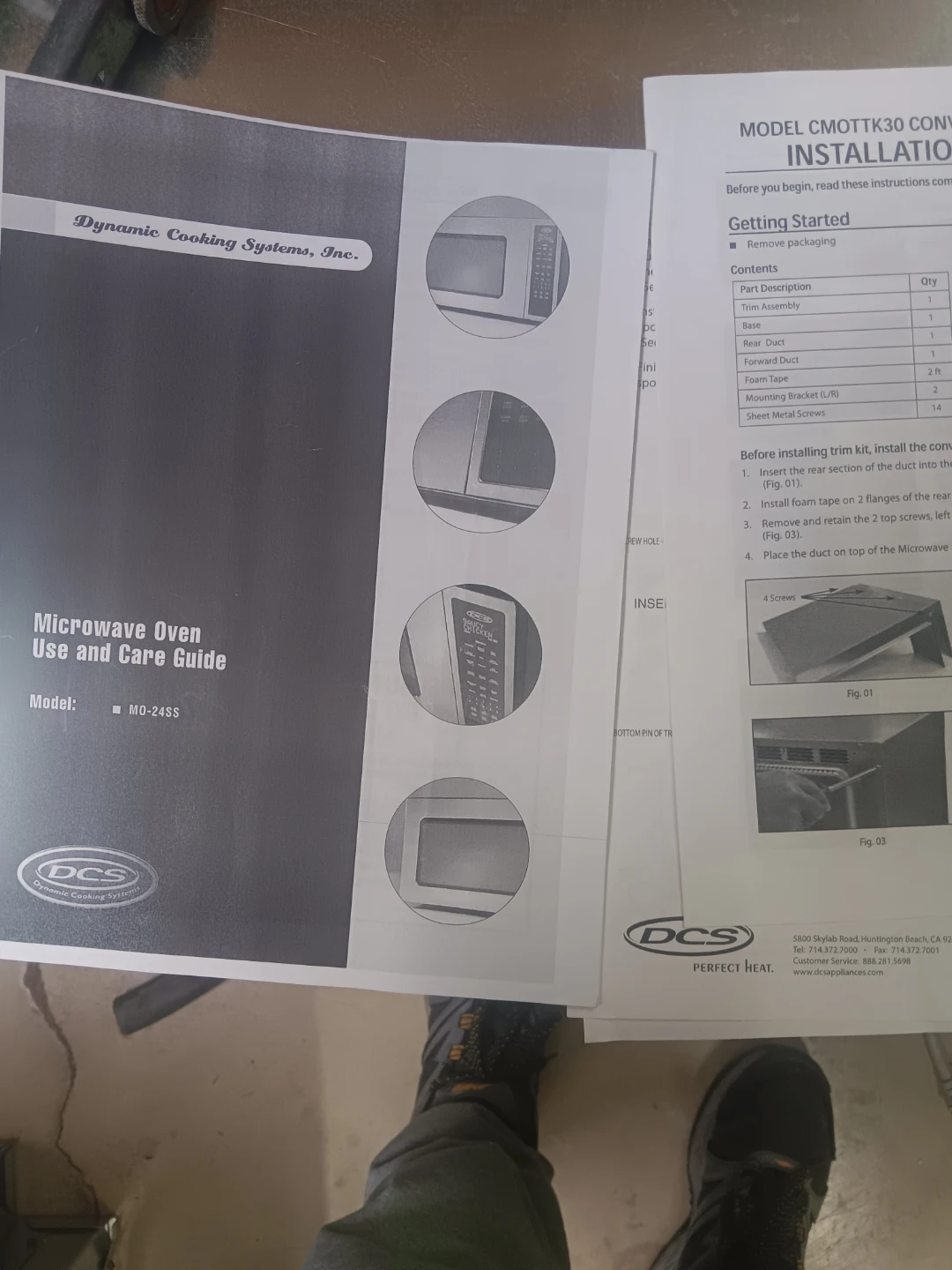DCS Microwave Oven mo-24ss - photo 3