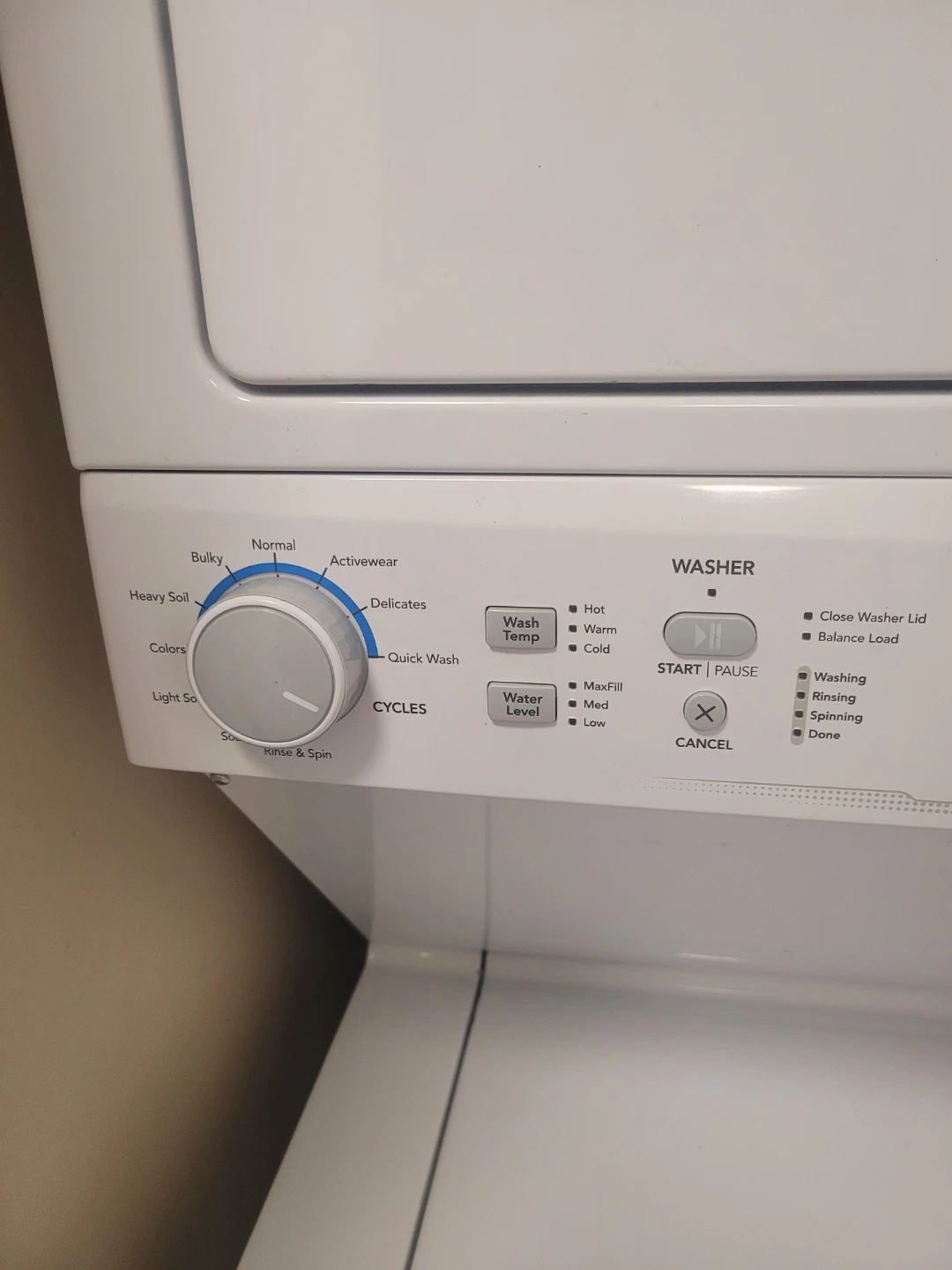 Frigidaire Stackable Washer and Dryer - photo 3
