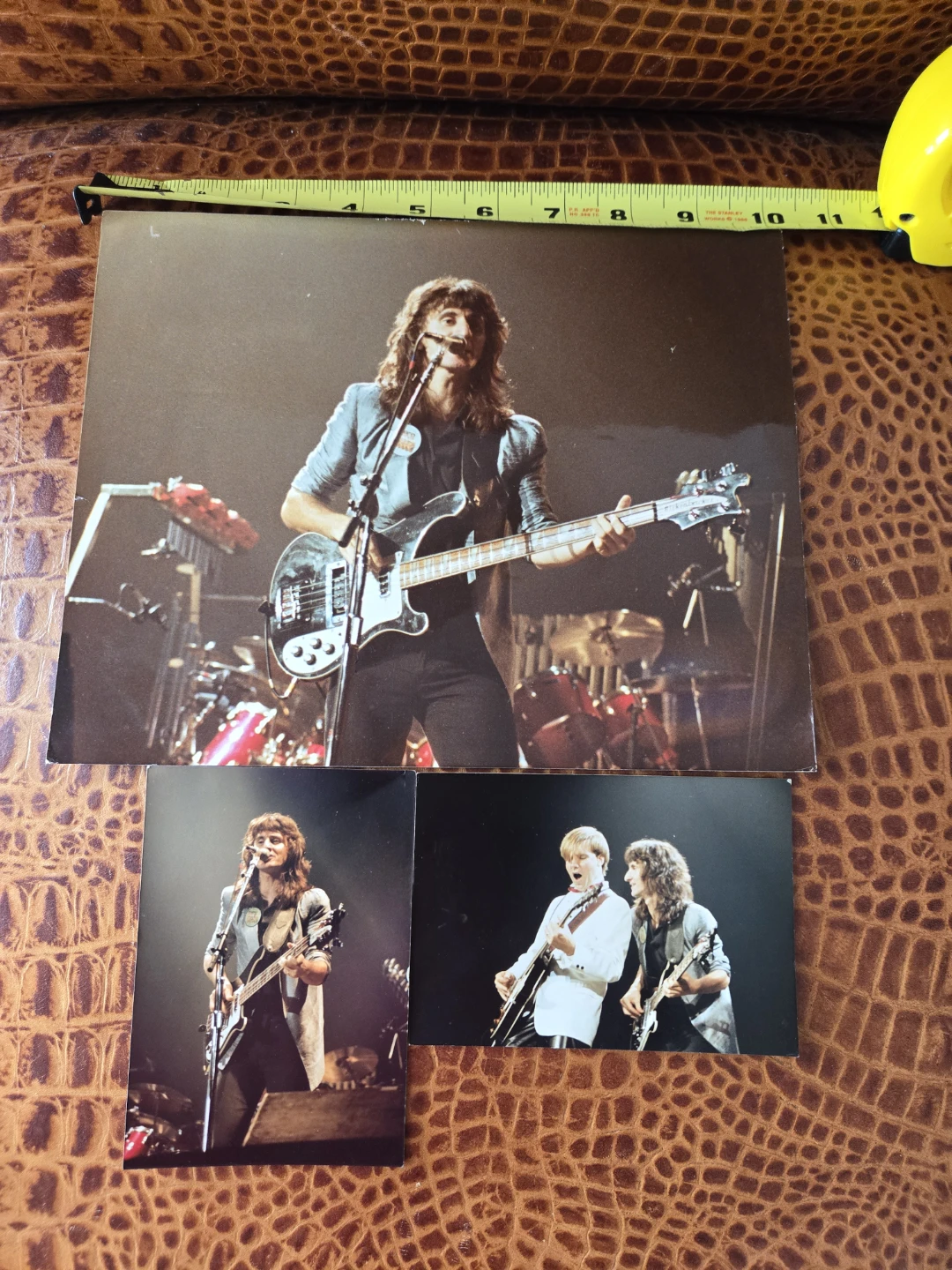 Set of 3 Vintage Rush Photos .
