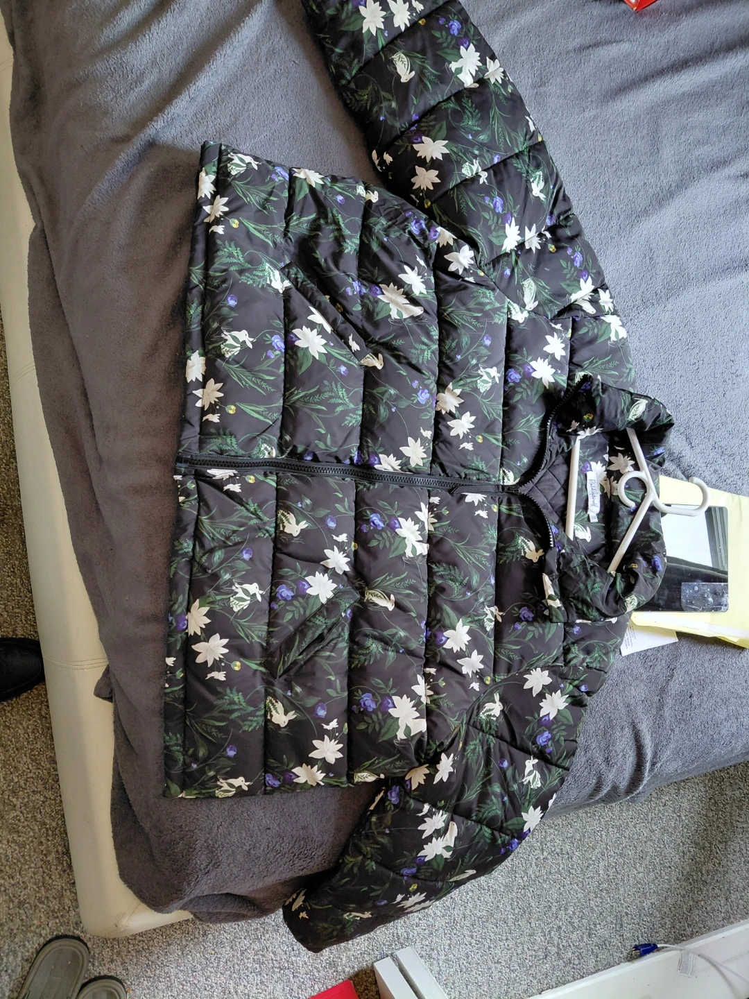 Rachel Antonoff Floral Quilted Jacket - photo 3