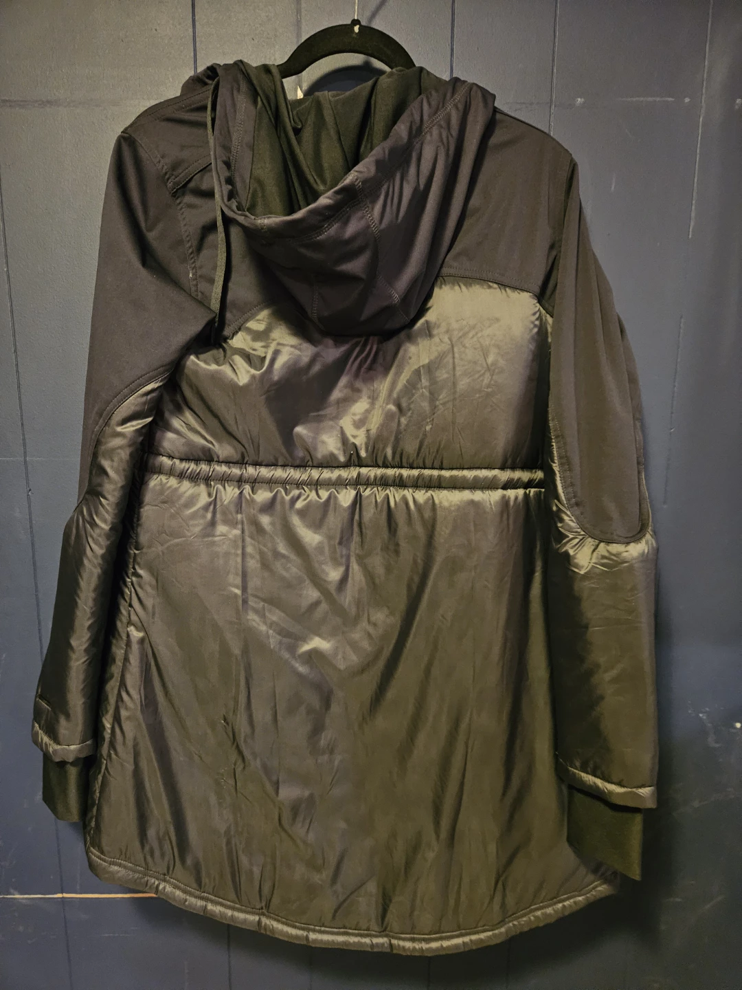 Mondetta Black Hooded Parka Jacket - Size Medium - photo 3