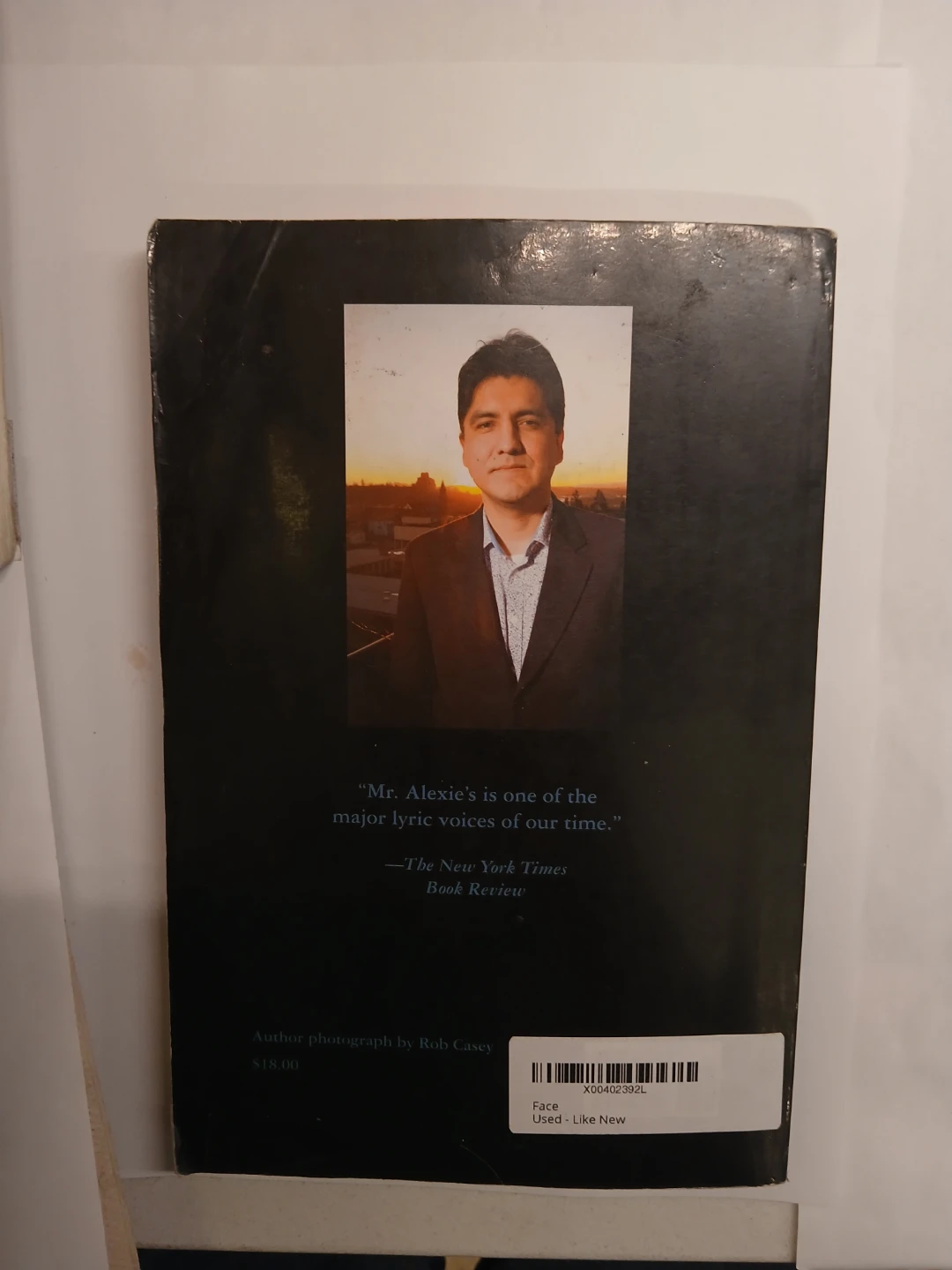 Face by Sherman Alexie Book - photo 2