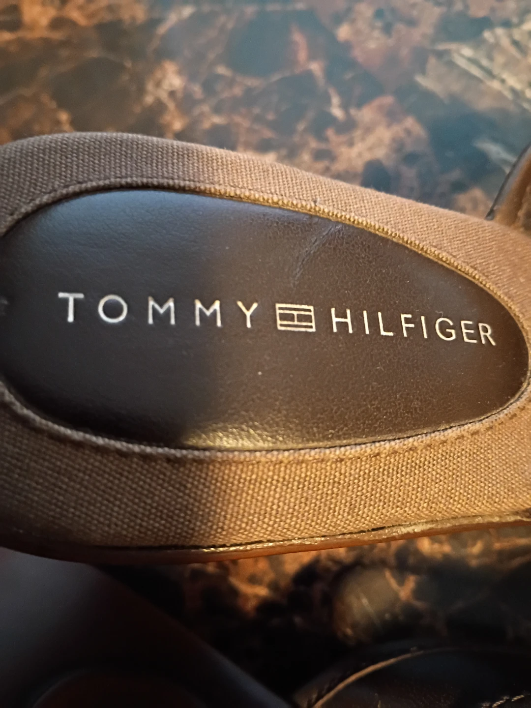 Tommy Hilfiger Women's Brown Wedge Sandals Size 8.5 - photo 2