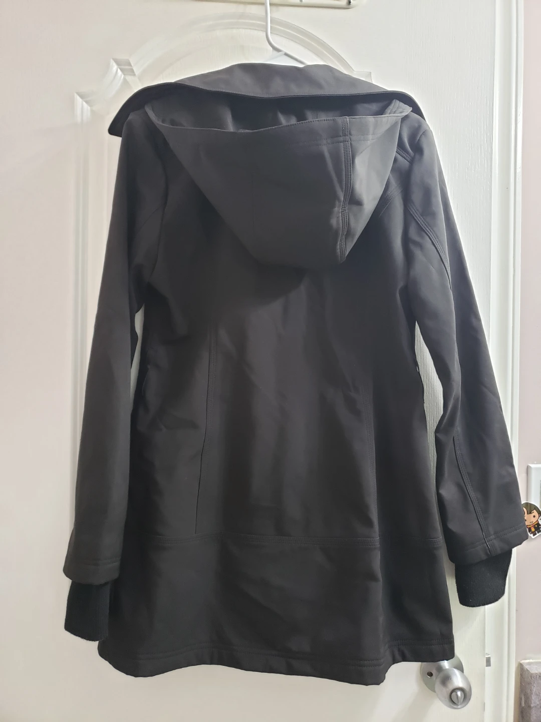 Jessica Simpson Black Double-Breasted Coat Size Small - photo 2