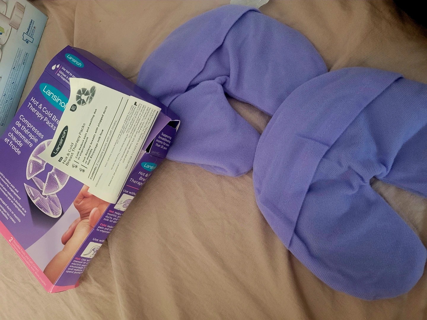 Lansinoh Hot & Cold Breast Therapy Packs with Covers