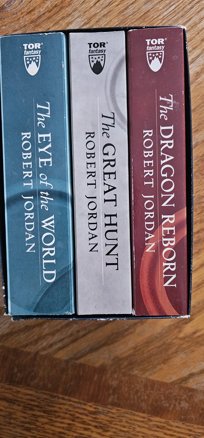 Robert Jordan Wheel of Time Books 1-3