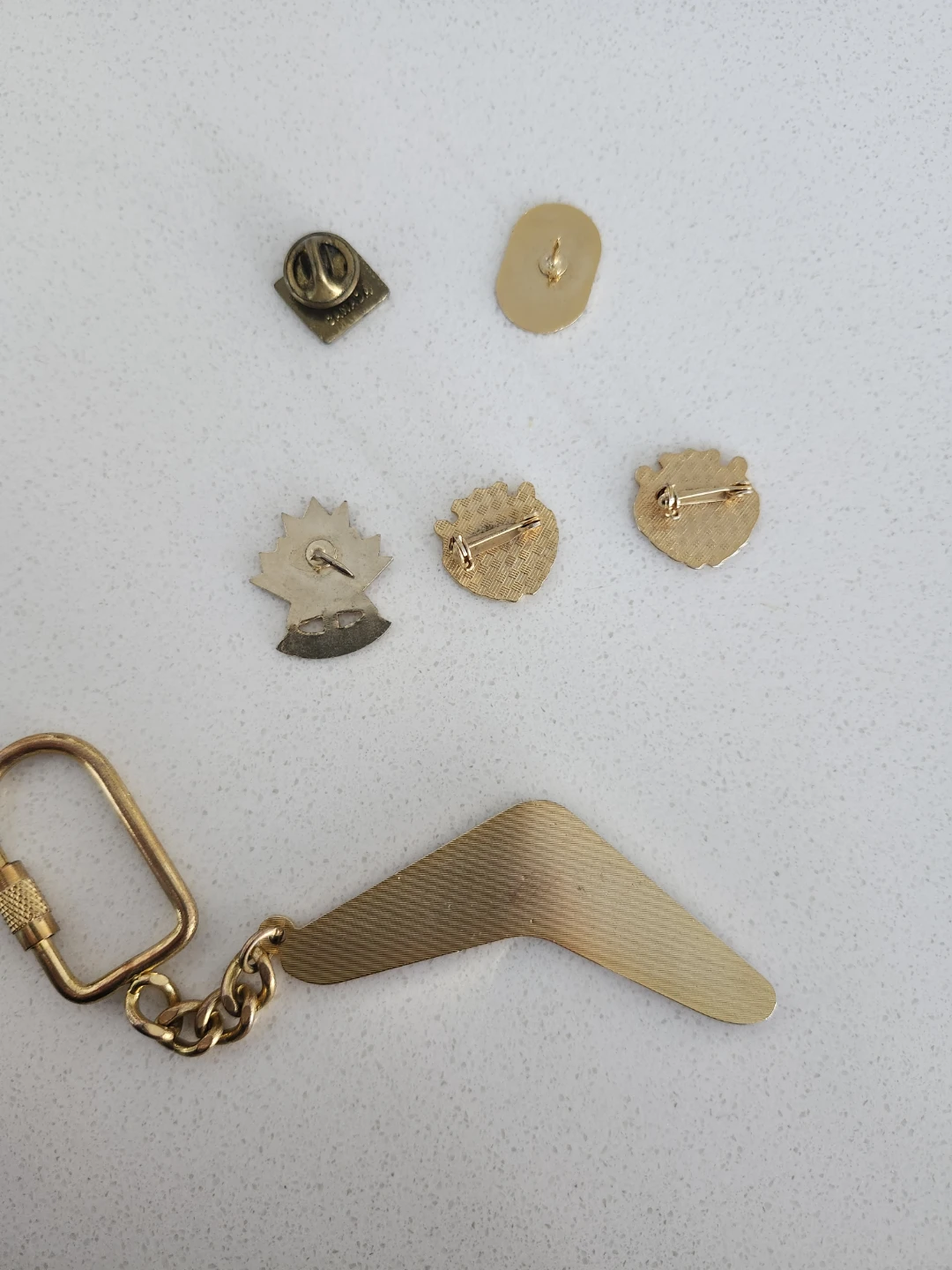 Collection of Pins and Keychain - photo 3