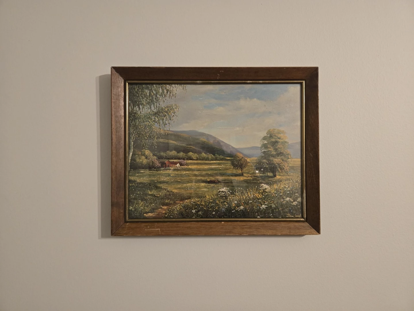 Husberg "In The Valley" Framed Print - Museum Print Editions