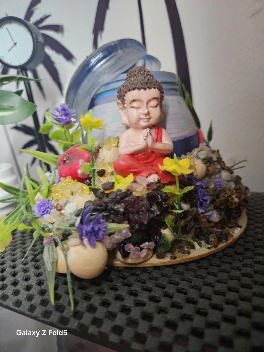 Jarre décorative avec Bouddha et pierres - photo 4