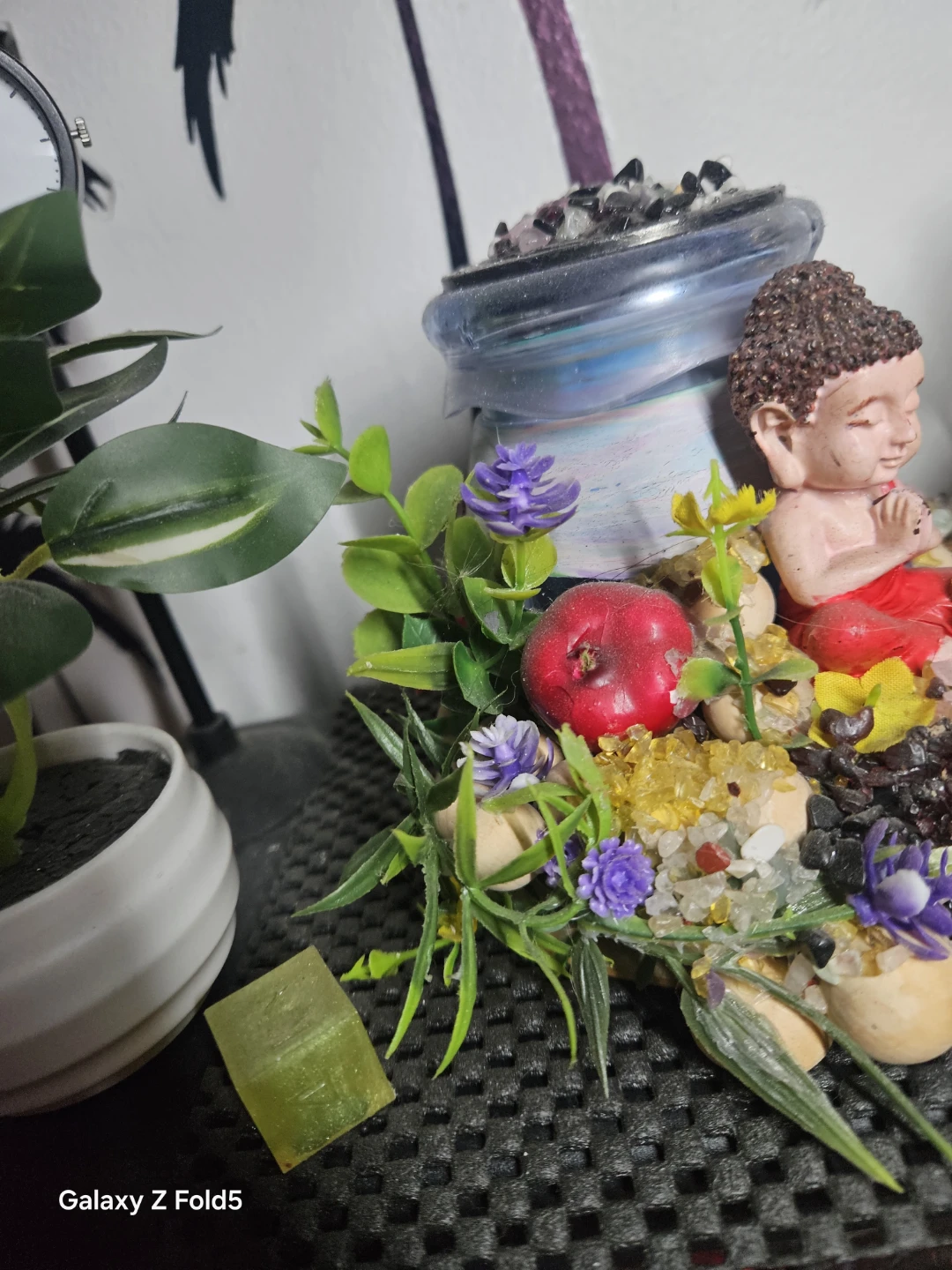 Jarre décorative avec Bouddha et pierres - photo 5