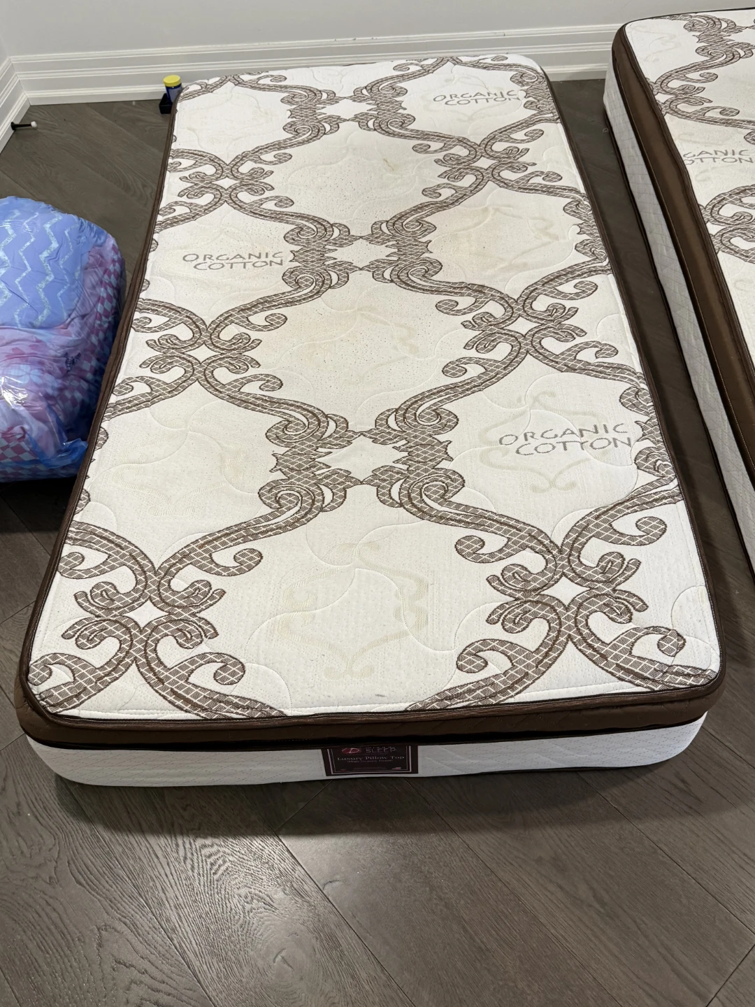 Organic Cotton Luxury Pillow Top Mattress