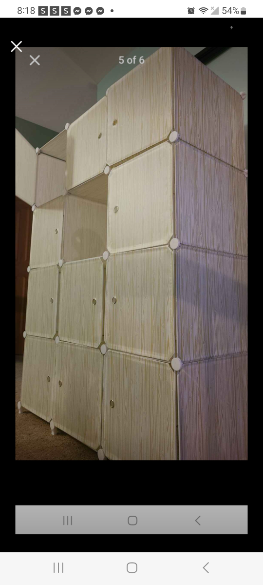 Plastic DIY Storage Cabinet Organizer - photo 4
