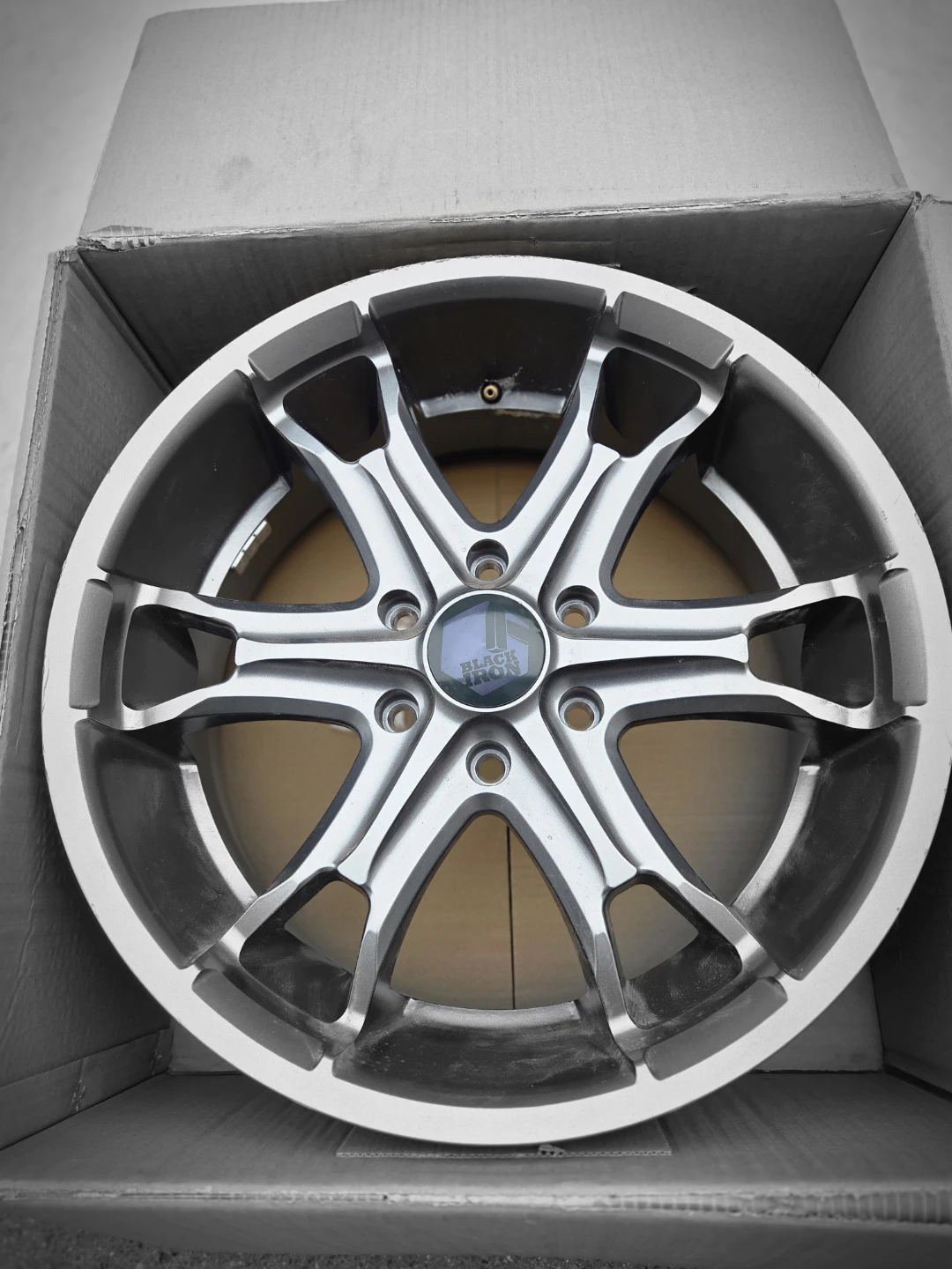 Black Iron Gambler alloys set of 4, 20"