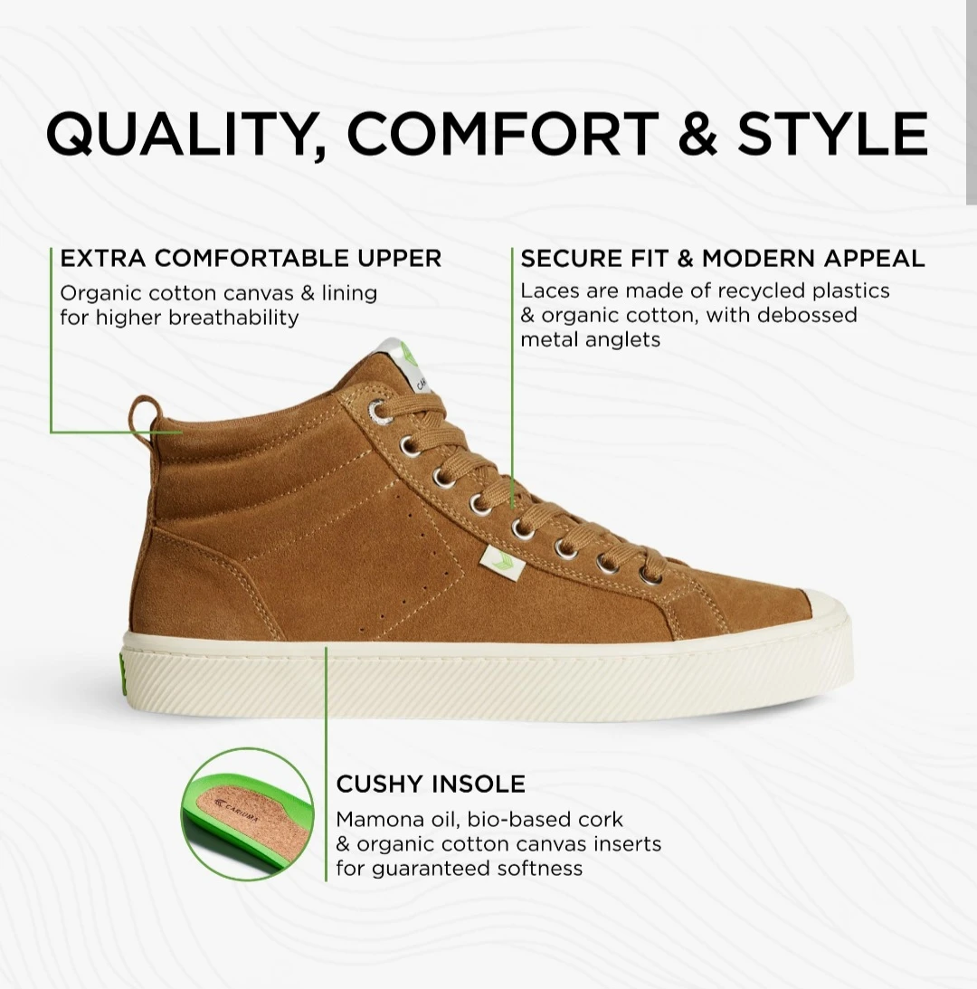 Cariuma High Top Sneakers Worn Once - photo 3