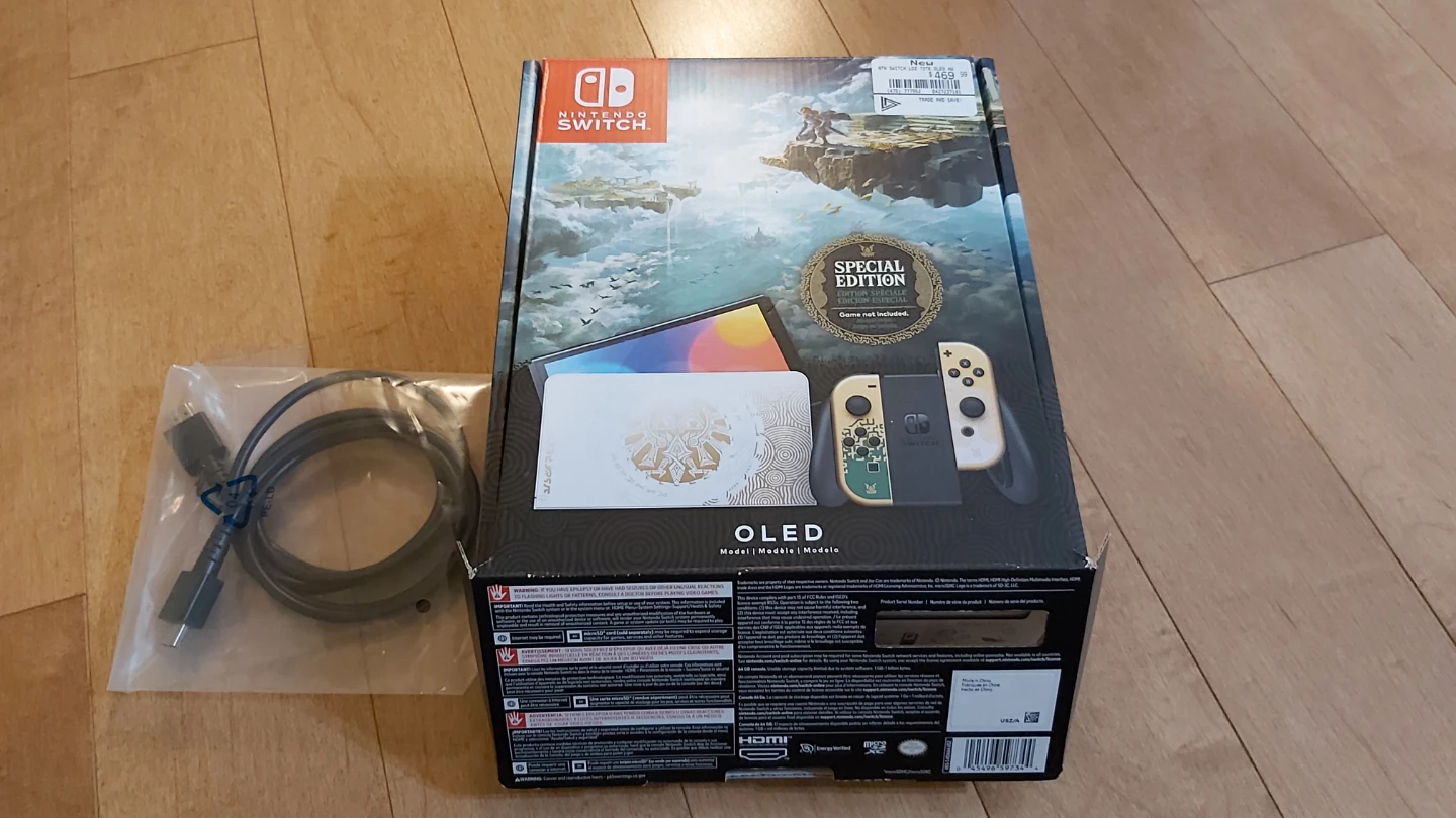 Like New Zelda Switch Oled