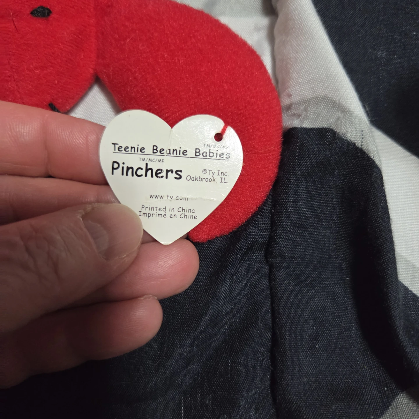 Ty Beanie Babies Pinchers Lobster Plush Toy - photo 2
