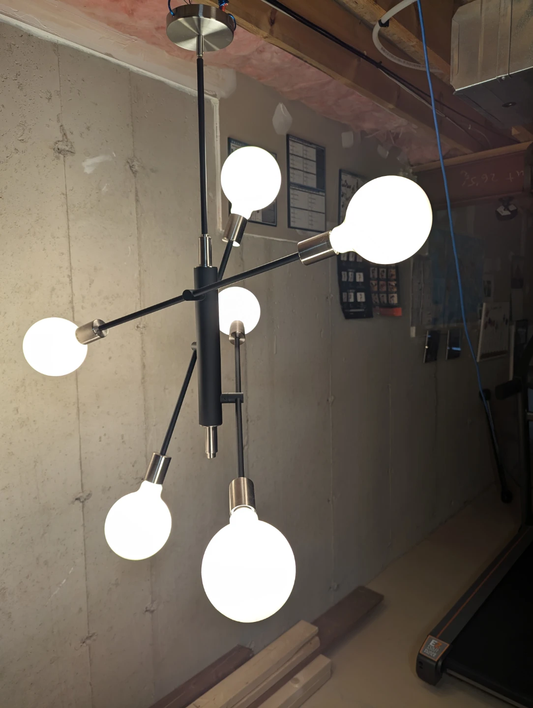 Modern 5-Light Chandelier Pendant Light - photo 2