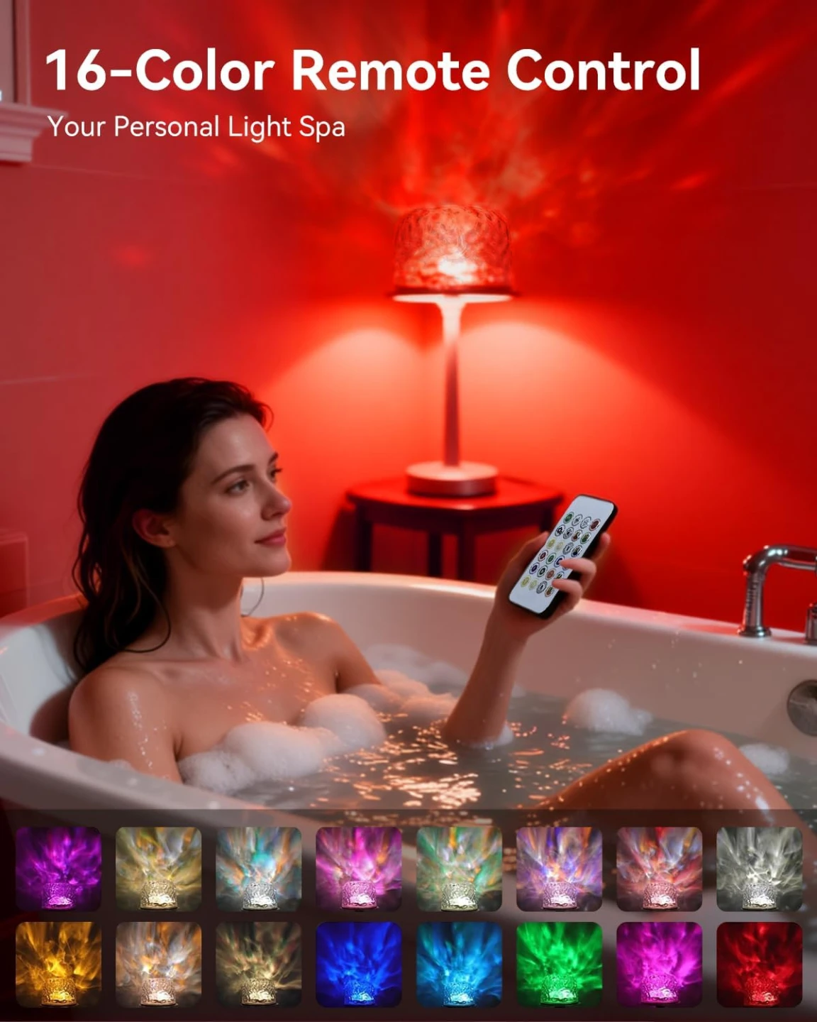 Rechargeable Shower Lamps Spa Lights 2 Pack - photo 3