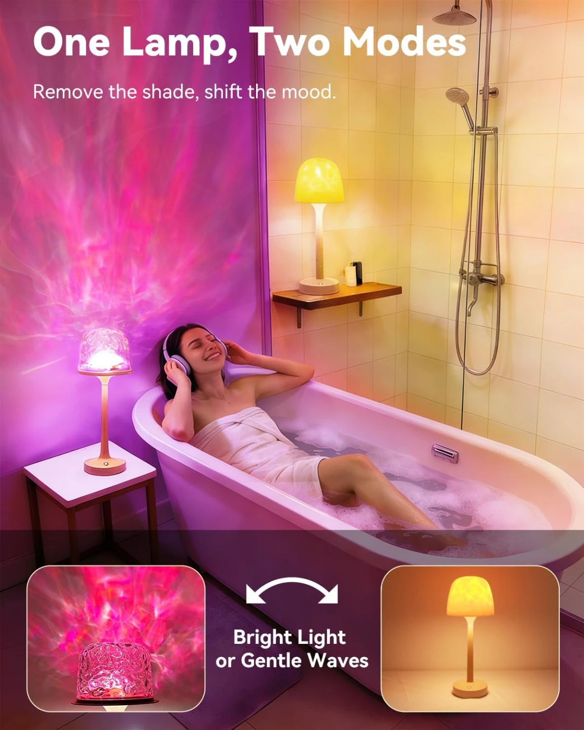 Rechargeable Shower Lamps Spa Lights 2 Pack - photo 5
