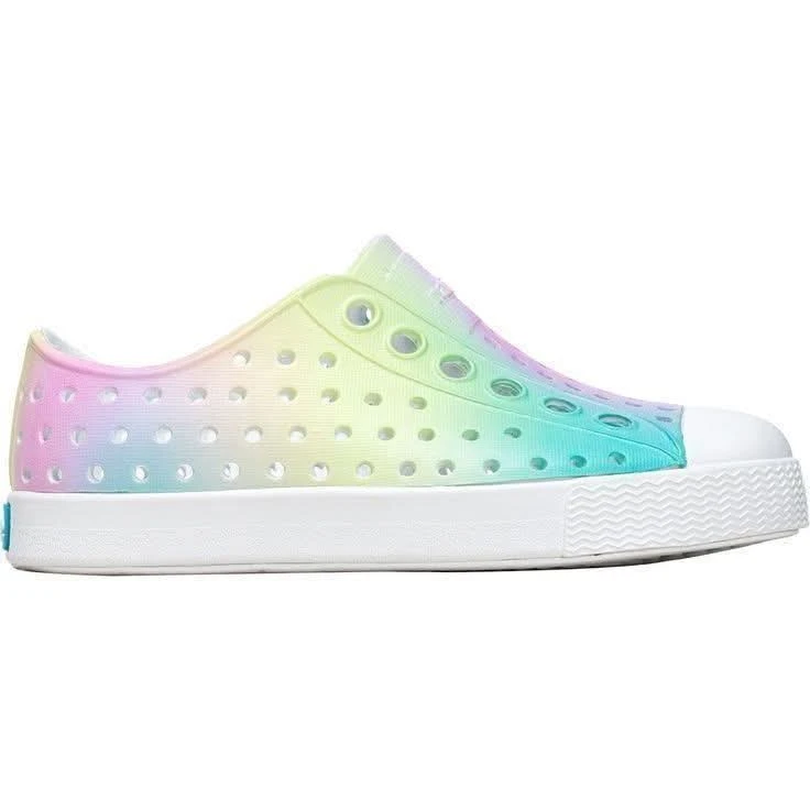 Native Jefferson Rainbow Print Shoes Size 5 - photo 2