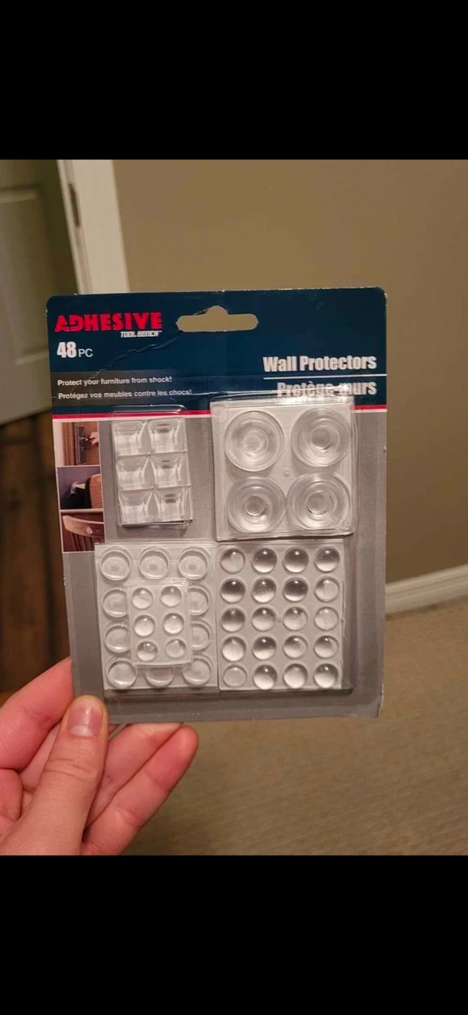 Adhesive Tool Bench Wall Protectors - 48 PC