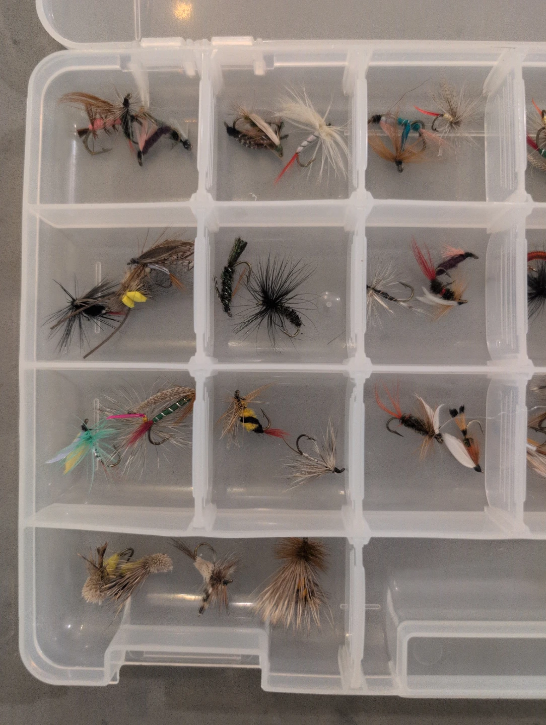 Fishing Fly Assortment in Tackle Box - photo 3