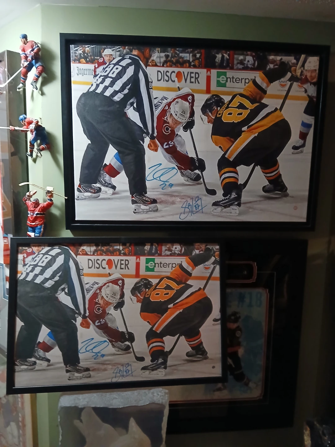 Signed NHL Photo Print - MacKinnon & Crosby - photo 2