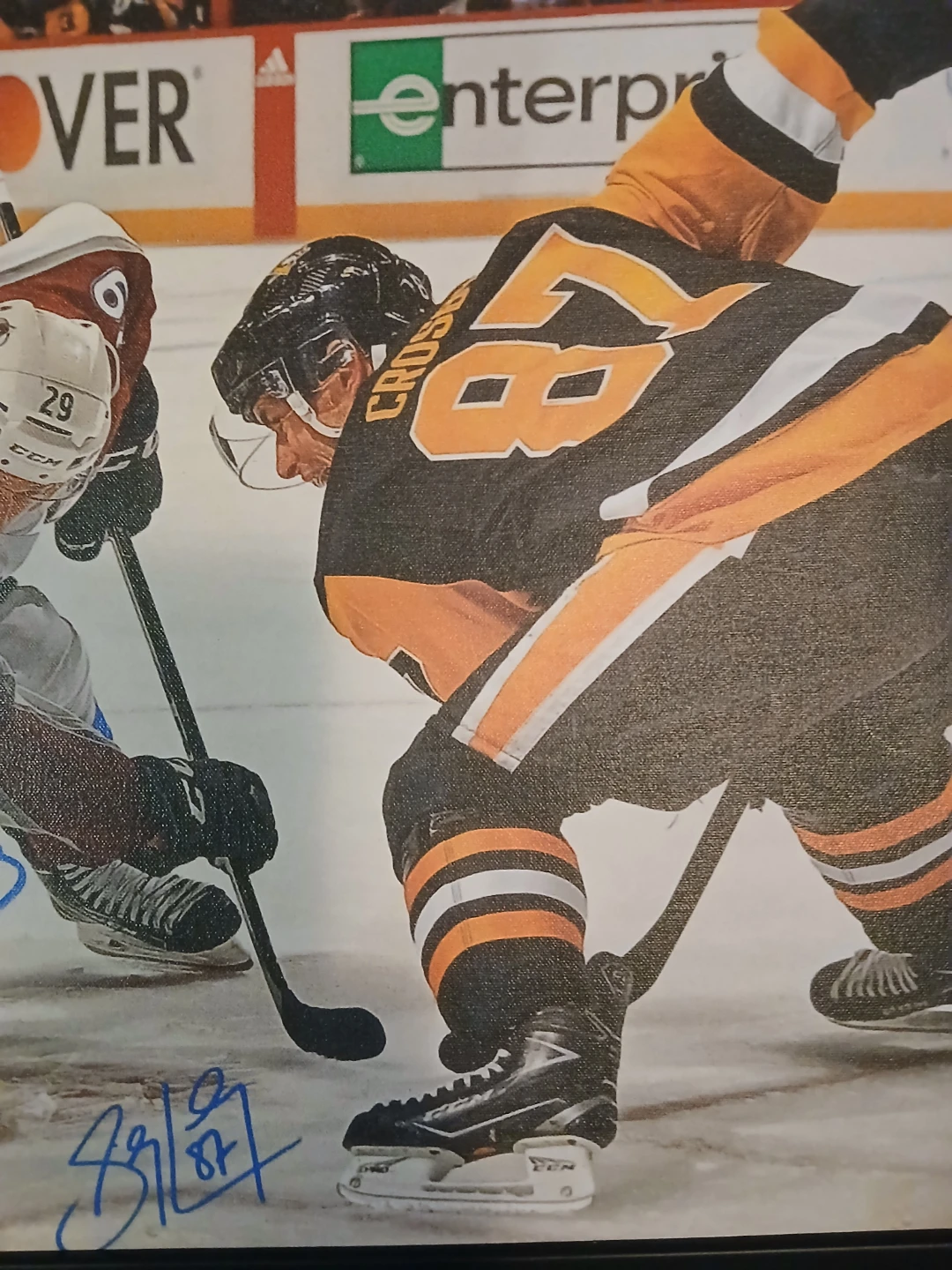 Signed NHL Photo Print - MacKinnon & Crosby - photo 3