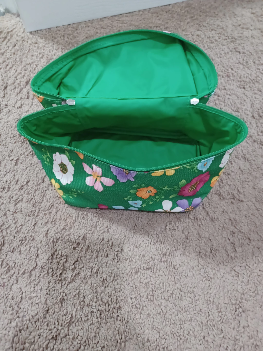Floral Print Makeup Bag / Toiletry Bag