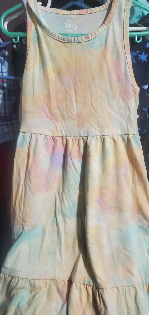 Basic Editions Girls' Star Print Dress - photo 5