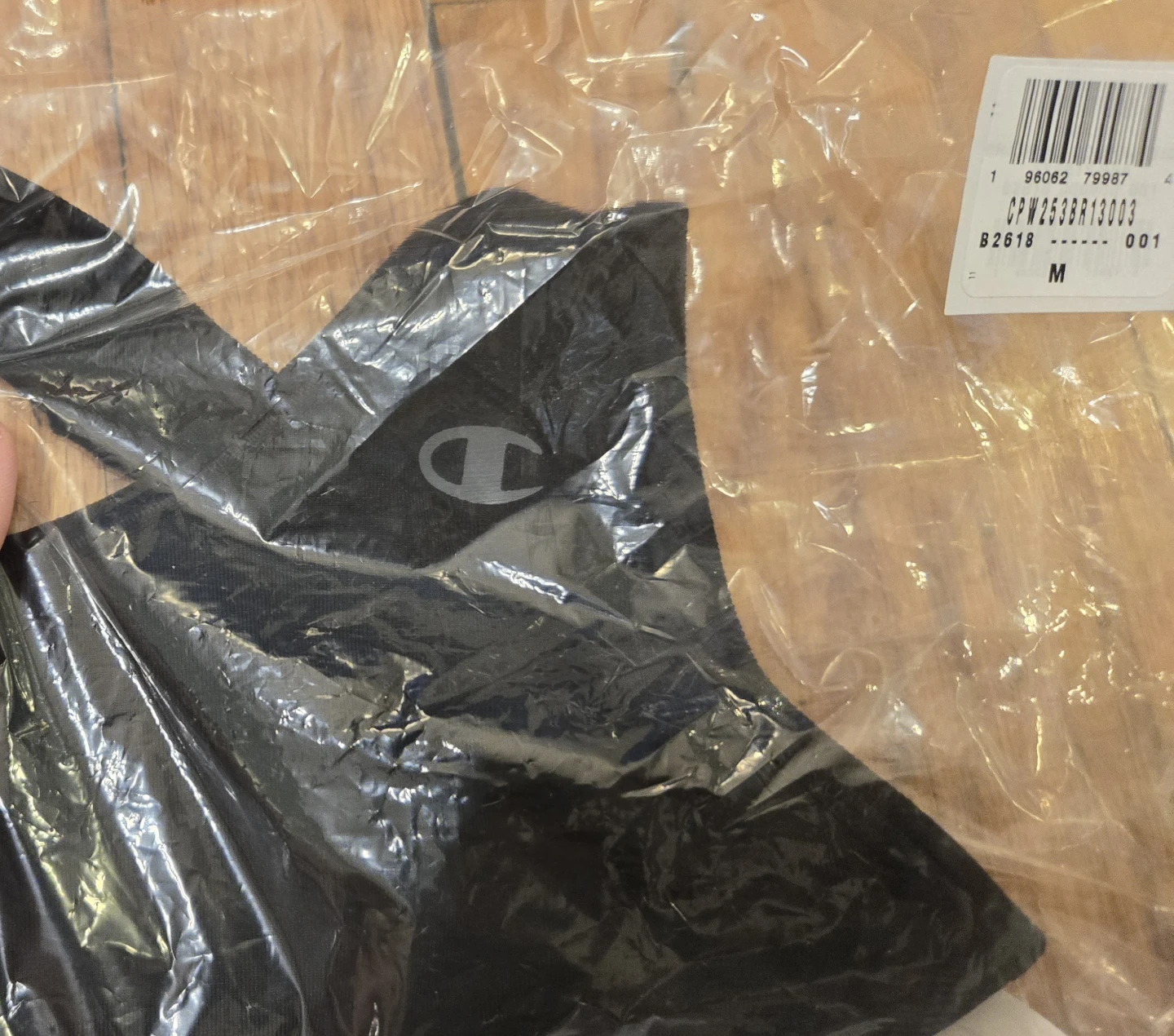 Champion Black Sports Bra Medium - photo 3