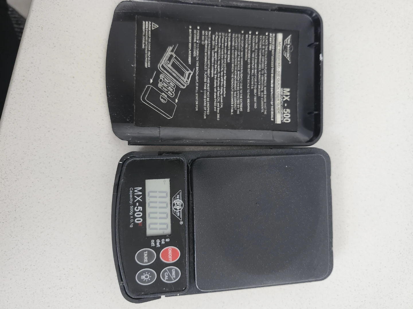 MY WEIGH MX-500 Pocket Scale - photo 3