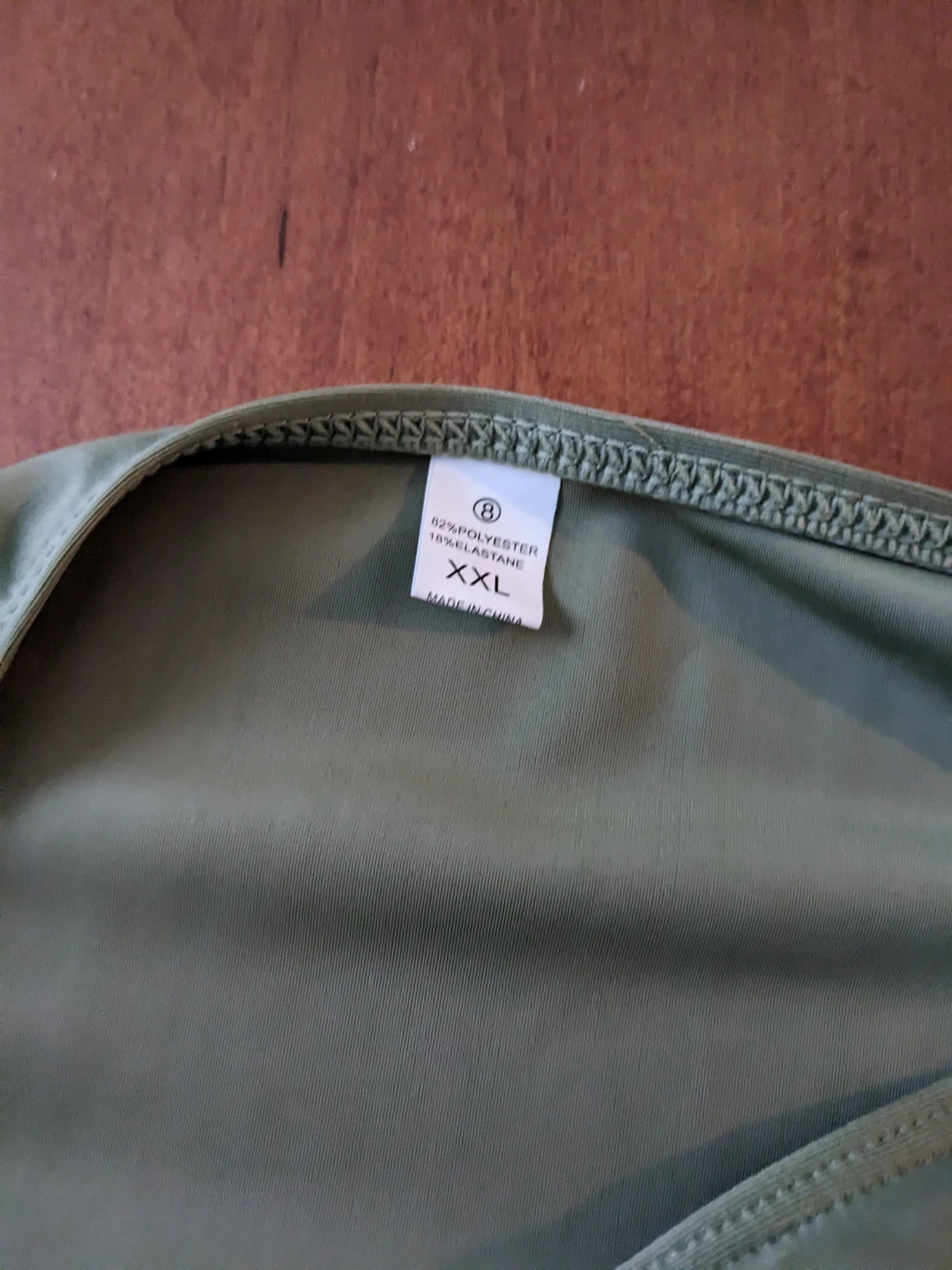Women's Olive Green Bikini Set XXL - medium top - photo 3