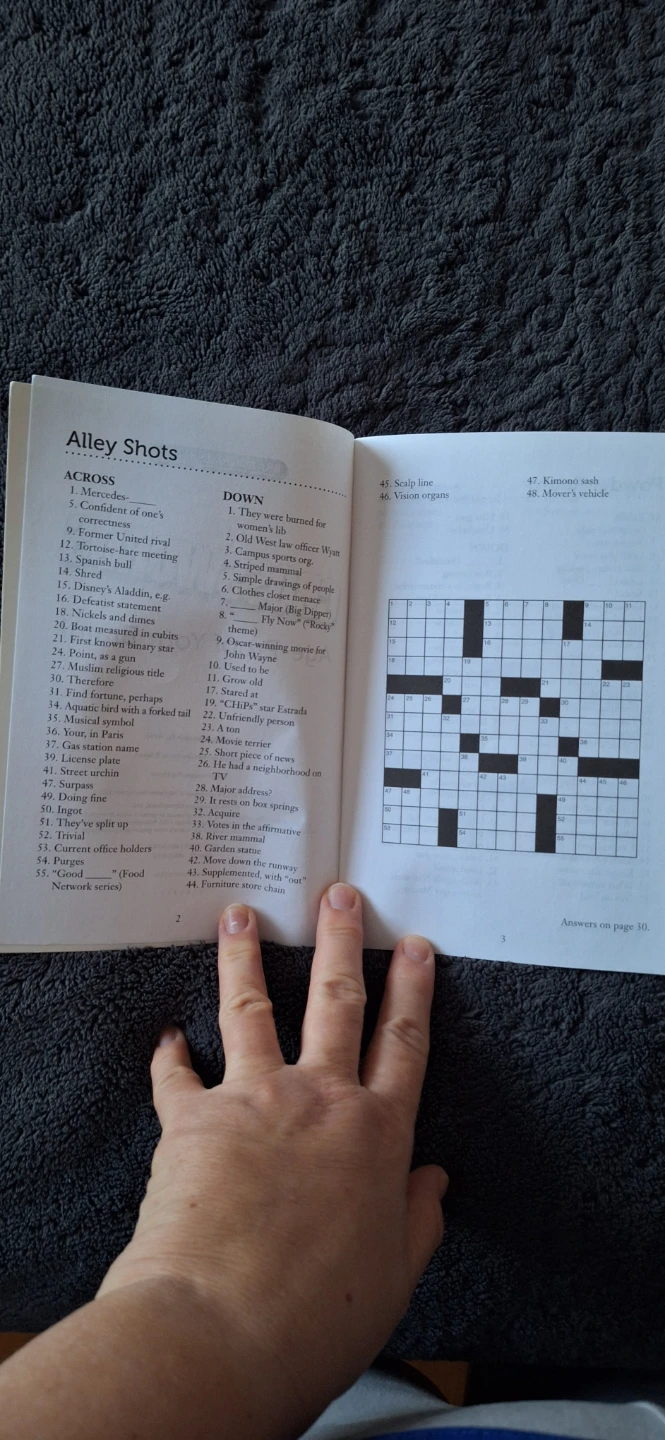 Brain Games To Go Crosswords Puzzle Book🧡 - photo 2